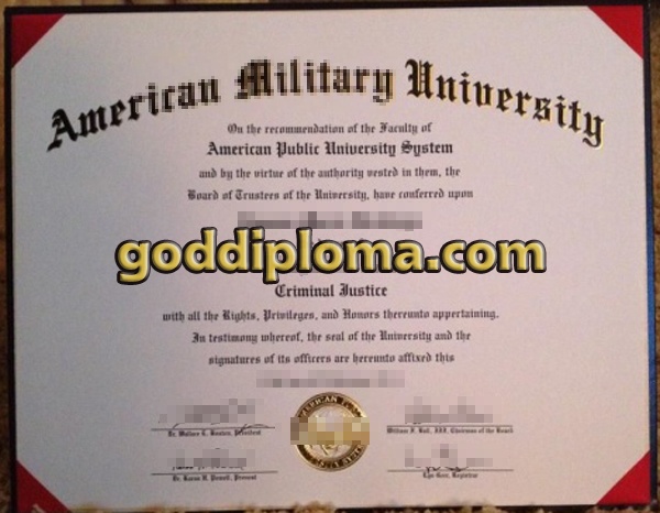 american military university degree