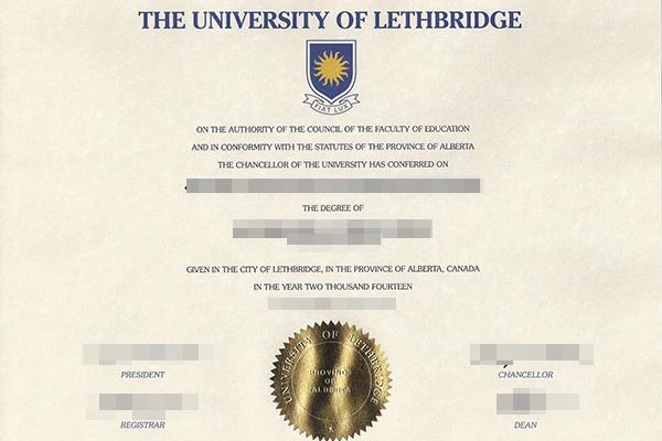 fake University of Lethbridge certificate Fake University of Lethbridge certificate University of Lethbridge 600x400