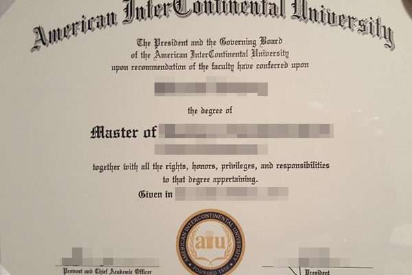 aiu fake degree How to Get Using AIU fake degree American InterContinental University 600x400