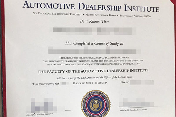 Automotive Dealership Institute fake diploma Master Your Automotive Dealership Institute fake diploma Automotive Dealership Institute 600x400
