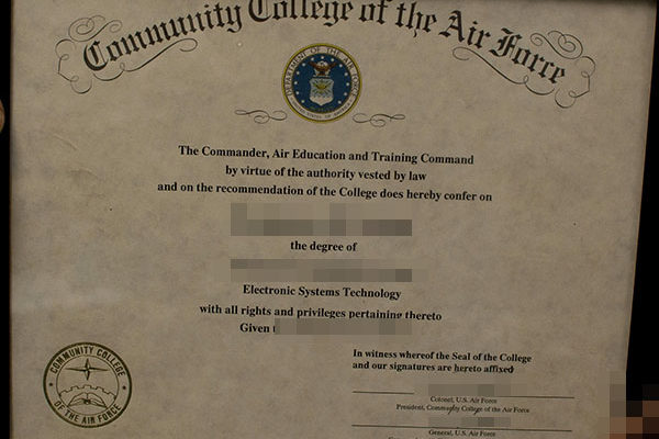 CCAF fake diploma How Well Do You Know CCAF fake diploma? Community College of the Air Force 600x400