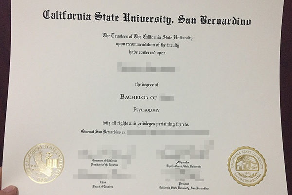CSUSB fake diploma A Guide To CSUSB fake diploma California State University San Bernardino 600x400
