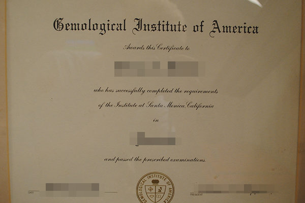 GIA fake diploma Where Is The Best GIA fake diploma? Gemological Institute of America 600x400