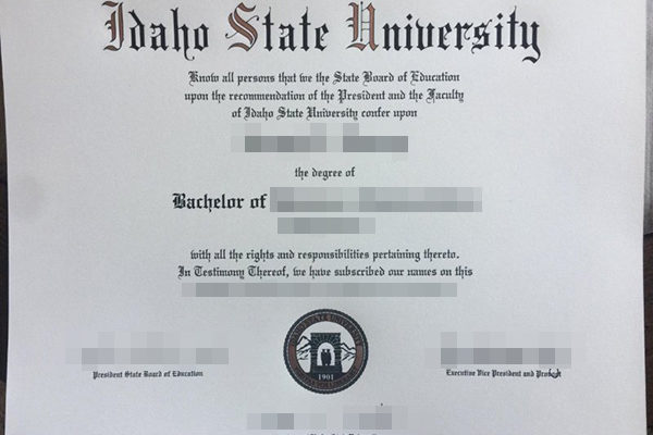 Idaho State University fake degree How To Make Idaho State University fake degree Idaho State University 600x400