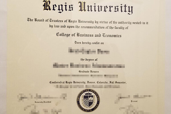 Regis University fake degree 5 Benefits of Regis University fake degree Regis University 1 600x400