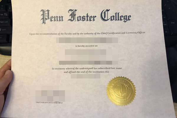 Penn Foster College fake degree and transcript Learn How To Start A Penn Foster College fake degree and transcript Penn Foster College 600x400